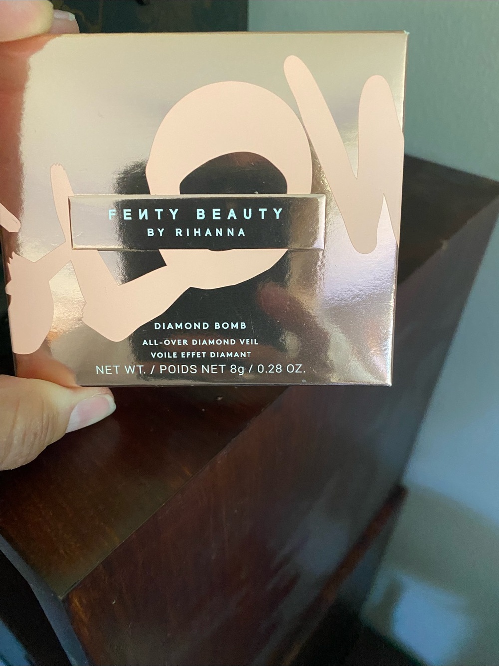 Fenty Beauty Diamond Bomb All-Over Veil - Rose Metallic